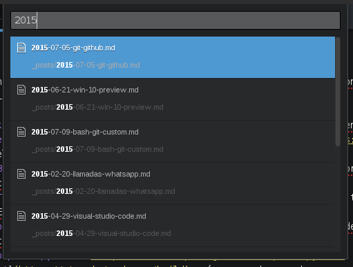 Buscador de archivos